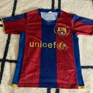 Barcelona soccer jersey vintage